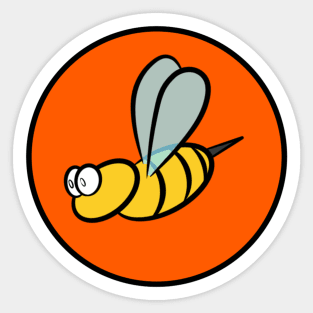 Flying Bee Sticker